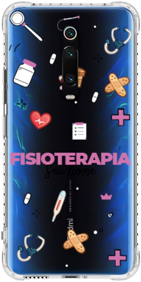 Capinha para celular Fisioterapia - Profissão Com Nome