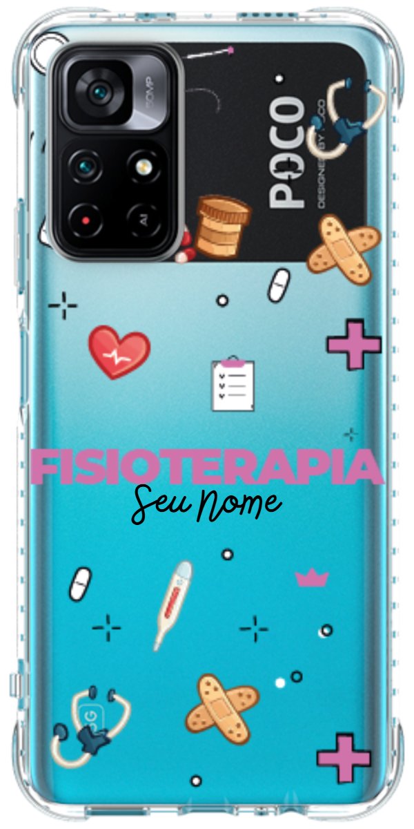 Capinha para celular Fisioterapia - Profissão Com Nome