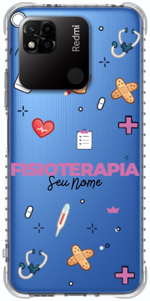 Capinha para celular Fisioterapia - Profissão Com Nome