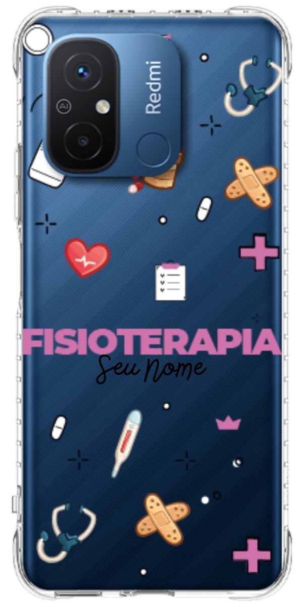 Capinha para celular Fisioterapia - Profissão Com Nome
