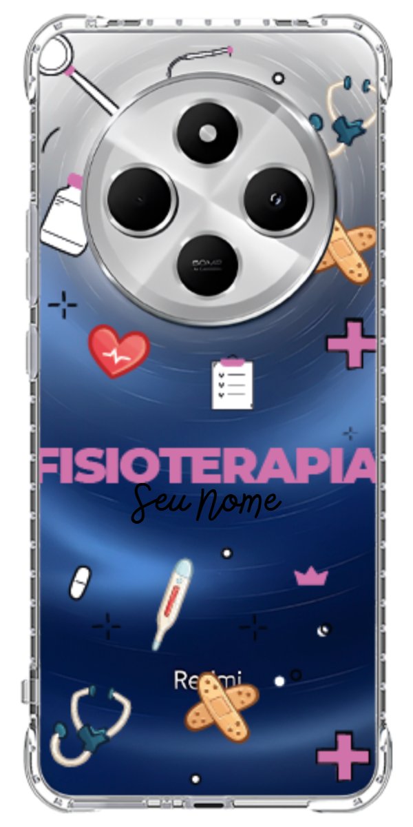 Capinha para celular Fisioterapia - Profissão Com Nome