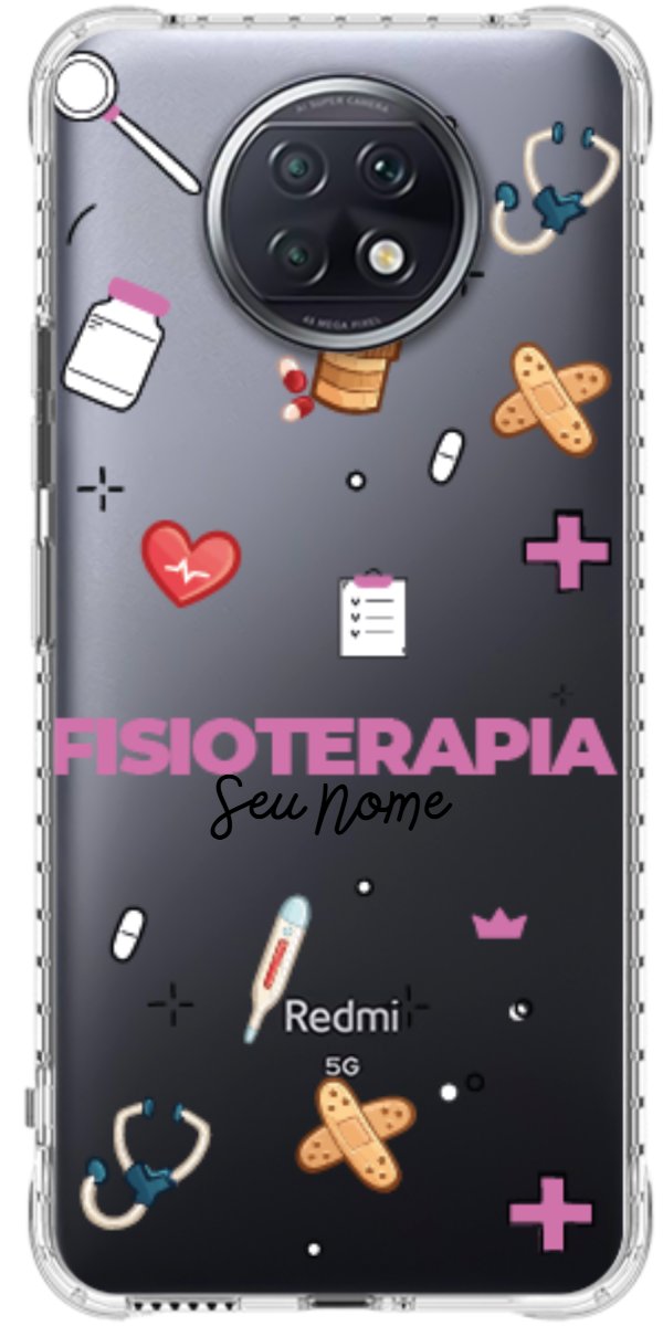 Capinha para celular Fisioterapia - Profissão Com Nome