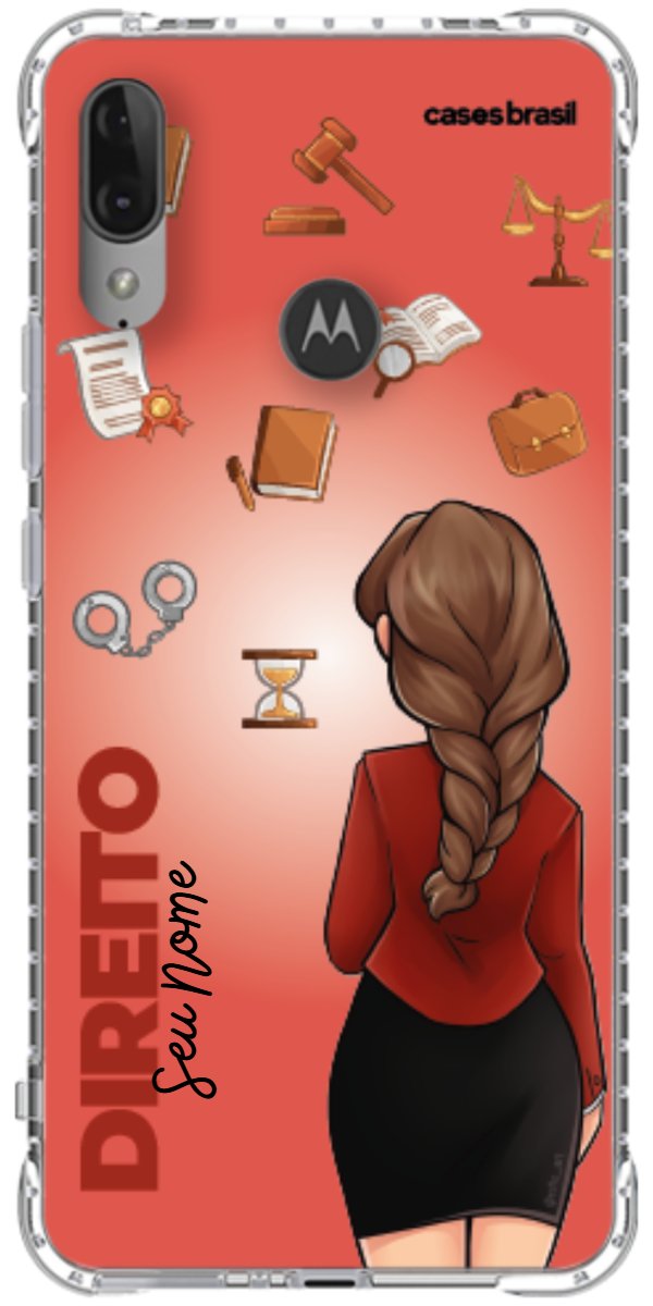 Capinha para celular Direito - Boneca Profissão Com Fundo