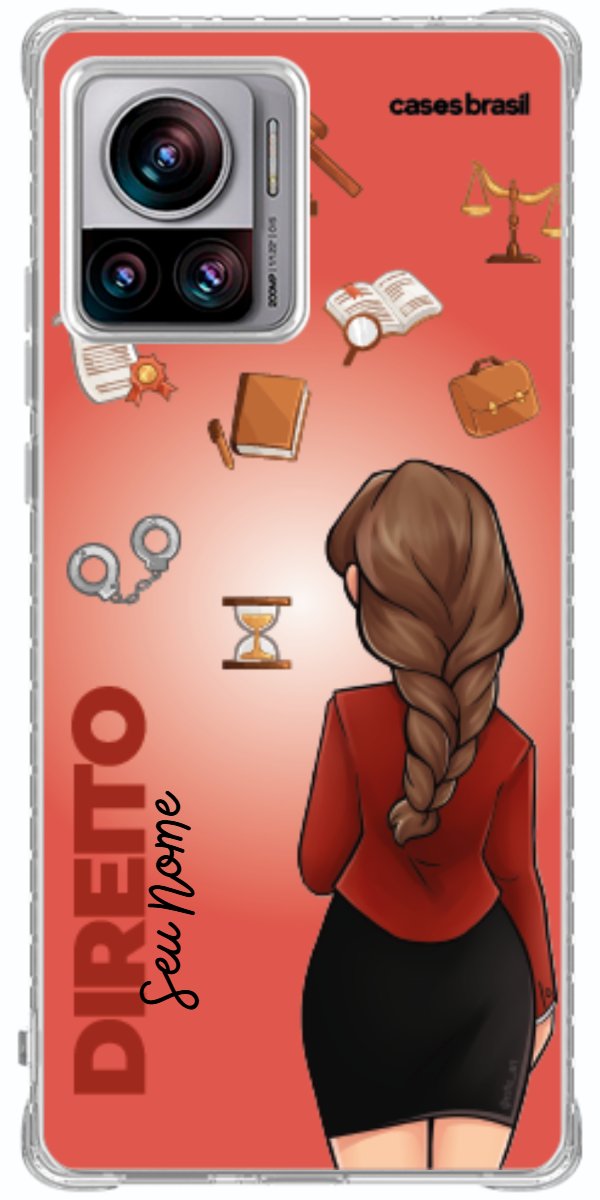Capinha para celular Direito - Boneca Profissão Com Fundo