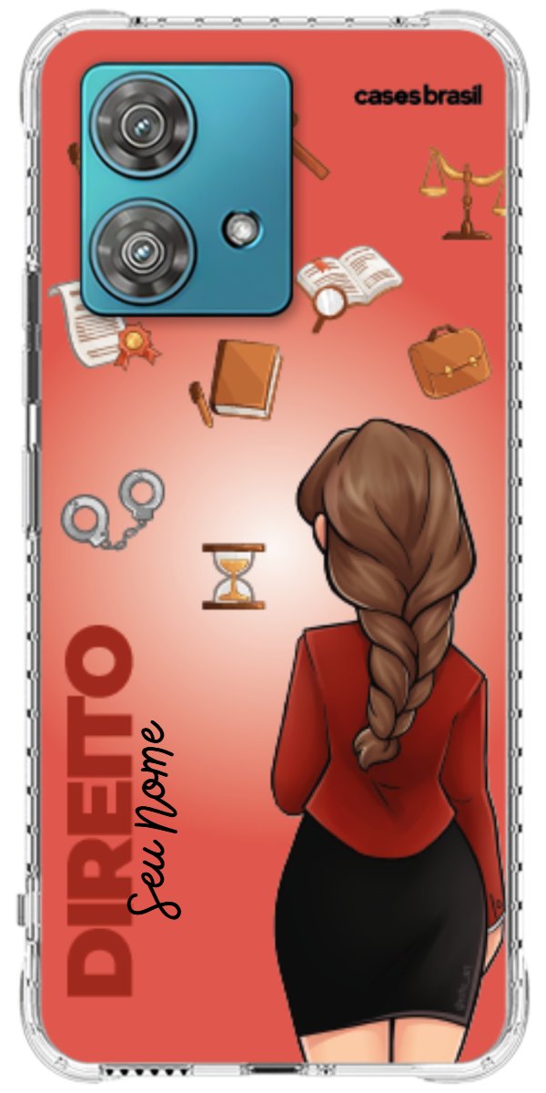 Capinha para celular Direito - Boneca Profissão Com Fundo