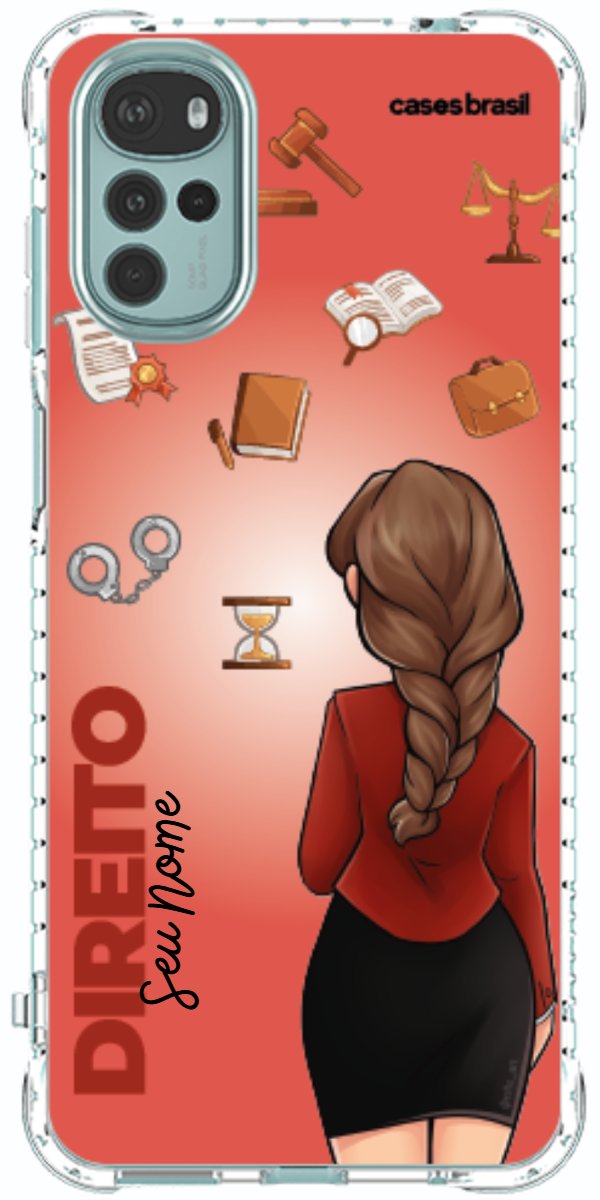 Capinha para celular Direito - Boneca Profissão Com Fundo