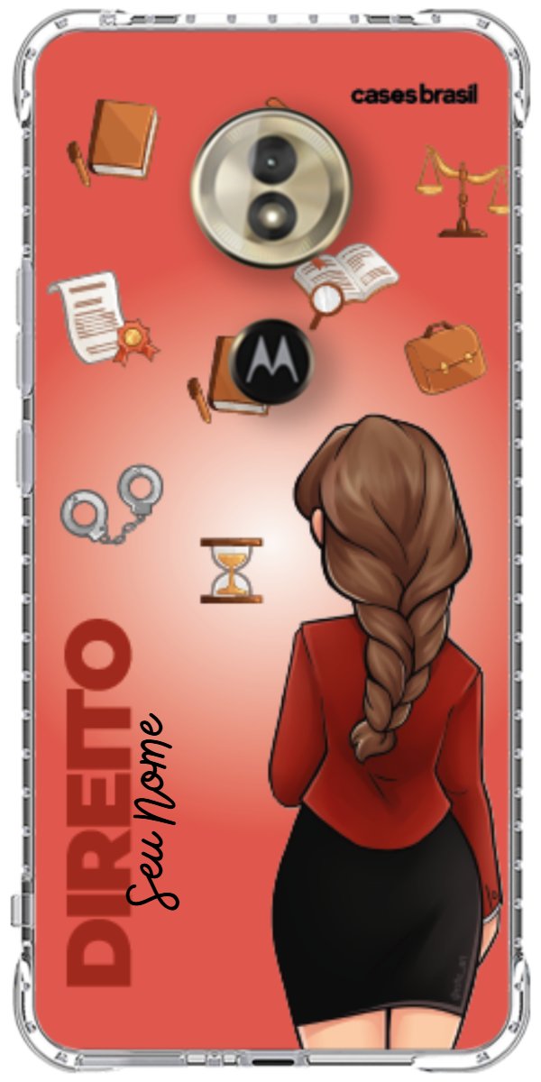 Capinha para celular Direito - Boneca Profissão Com Fundo