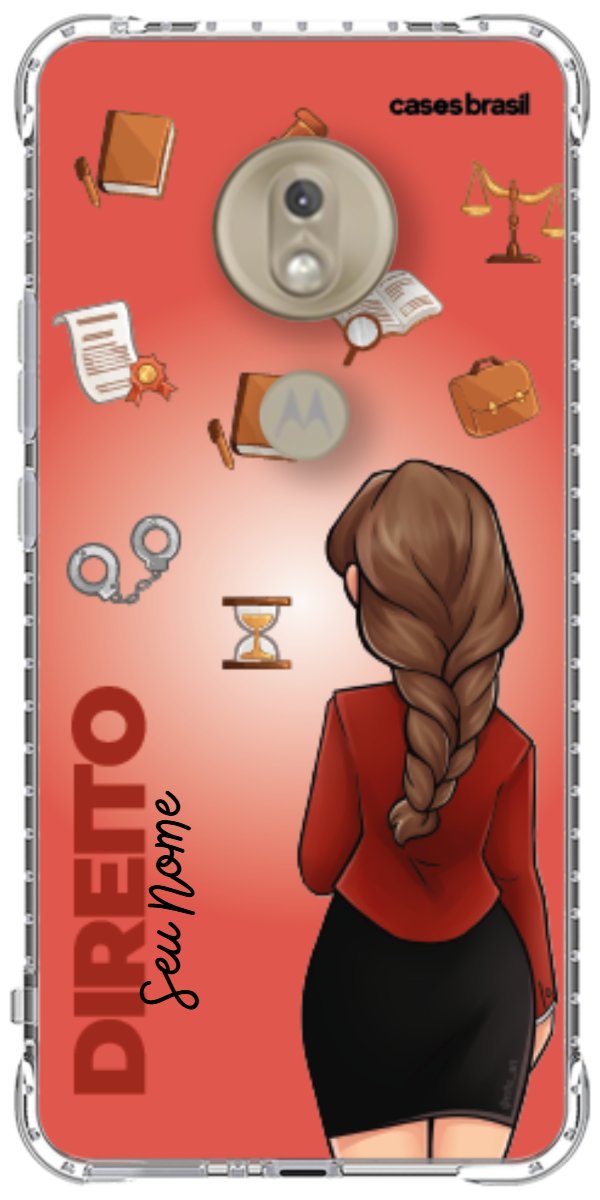 Capinha para celular Direito - Boneca Profissão Com Fundo