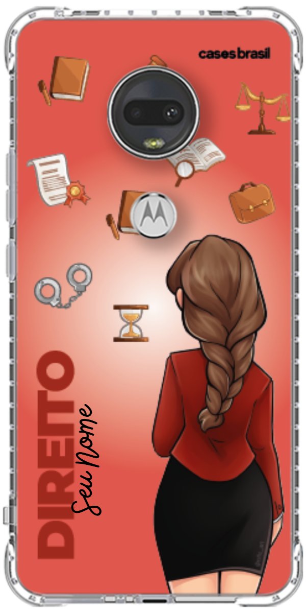 Capinha para celular Direito - Boneca Profissão Com Fundo