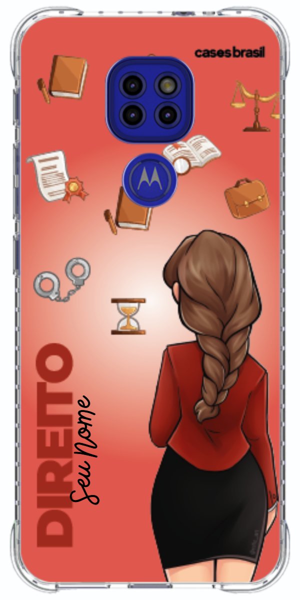 Capinha para celular Direito - Boneca Profissão Com Fundo