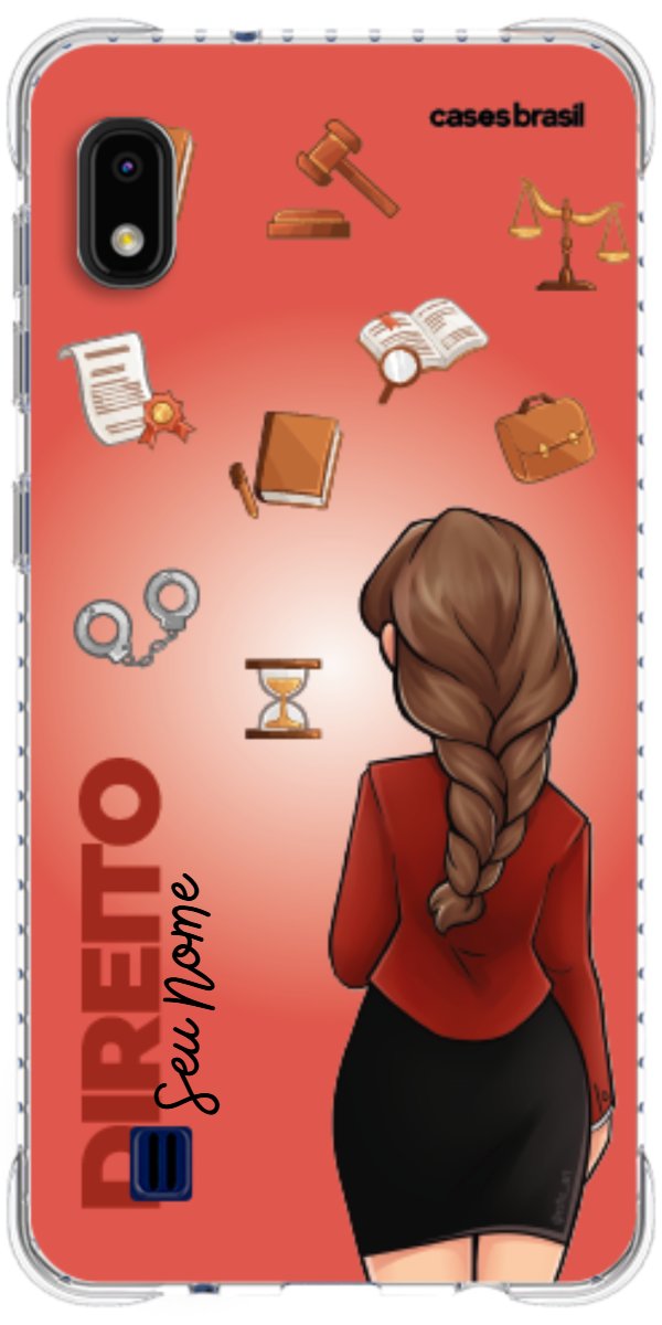 Capinha para celular Direito - Boneca Profissão Com Fundo