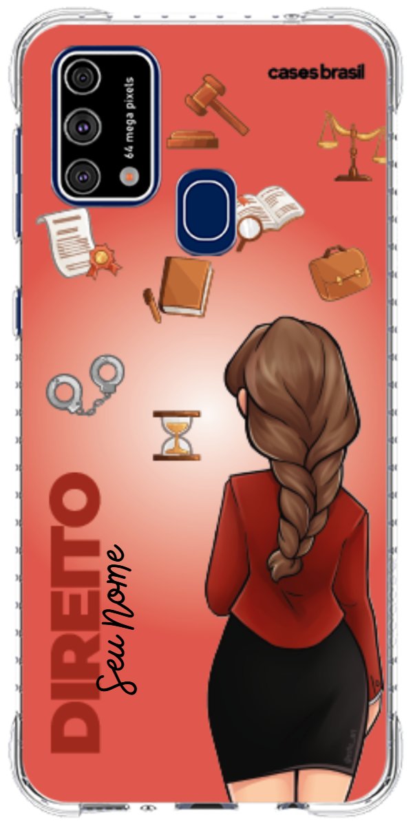 Capinha para celular Direito - Boneca Profissão Com Fundo
