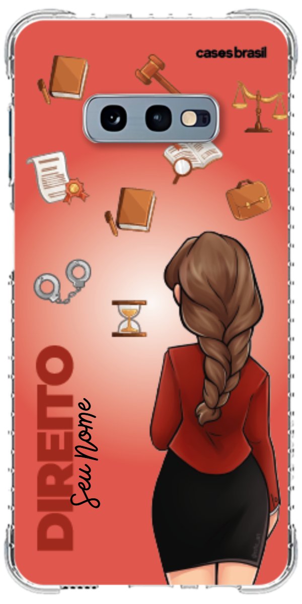Capinha para celular Direito - Boneca Profissão Com Fundo
