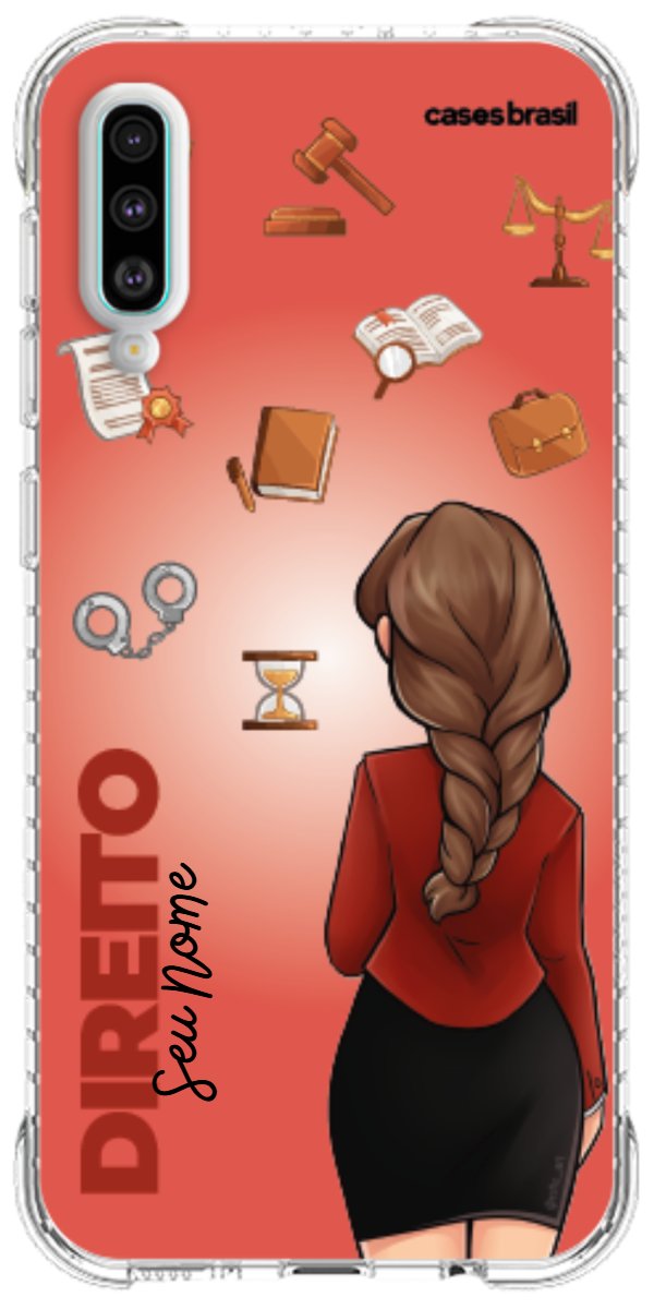 Capinha para celular Direito - Boneca Profissão Com Fundo