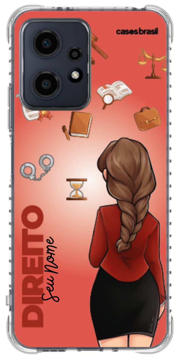 Capinha para celular Direito - Boneca Profissão Com Fundo