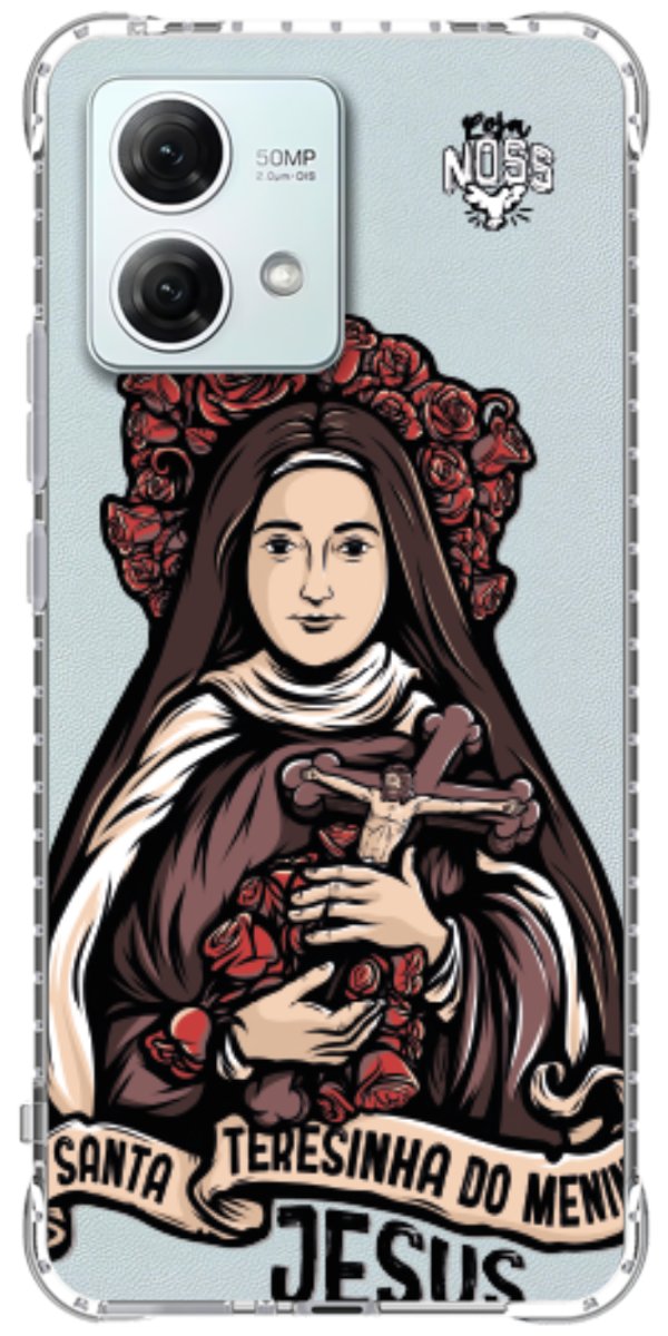 Capinha Para Celular Santa Teresinha
