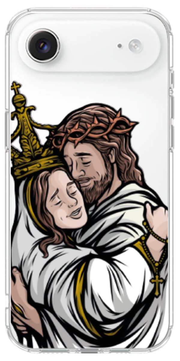 Capinha Para Celular Tudo com Jesus Nada sem Maria