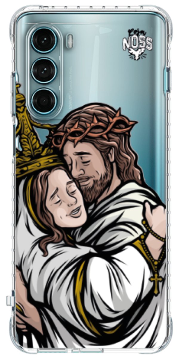 Capinha Para Celular Tudo com Jesus Nada sem Maria