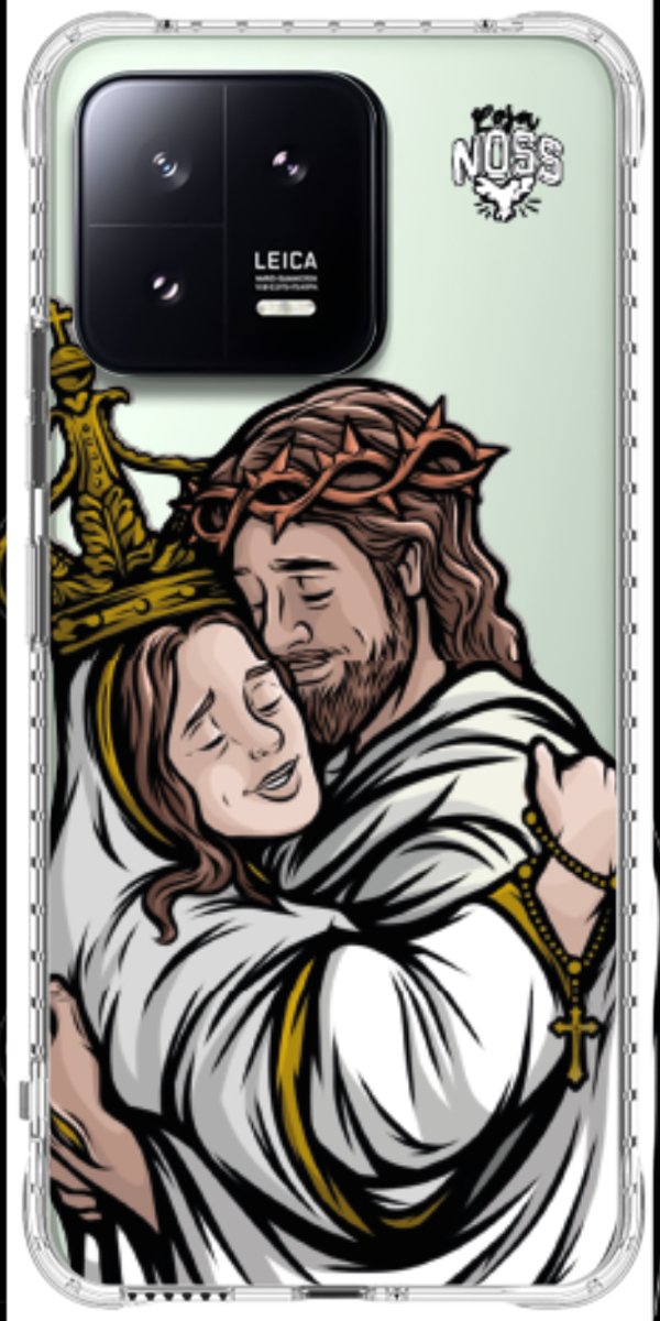 Capinha Para Celular Tudo com Jesus Nada sem Maria