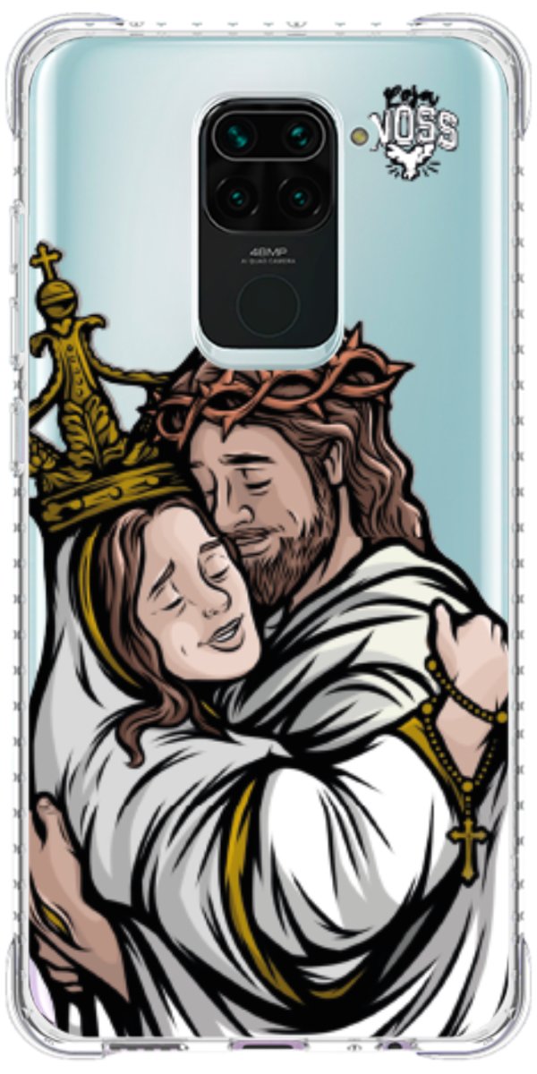 Capinha Para Celular Tudo com Jesus Nada sem Maria