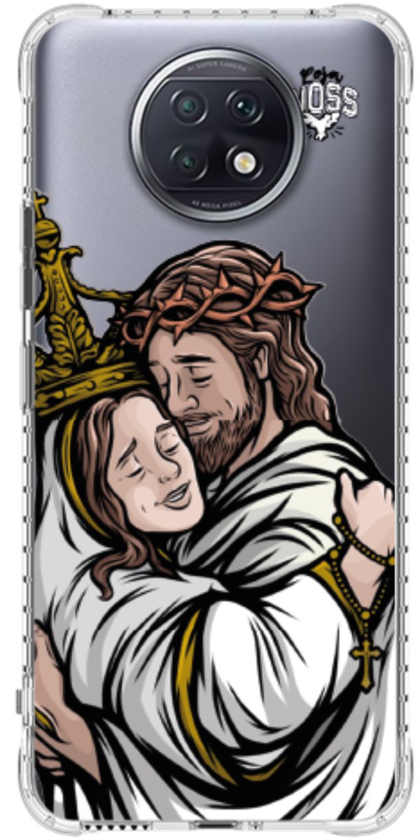 Capinha Para Celular Tudo com Jesus Nada sem Maria
