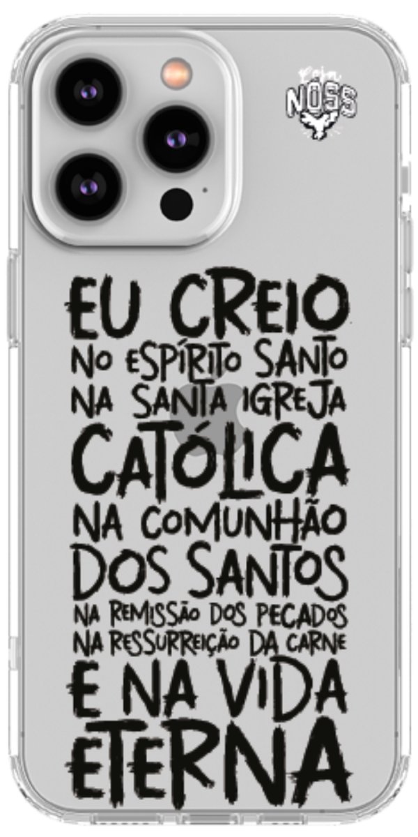 Capinha Para Celular Oração eu Creio
