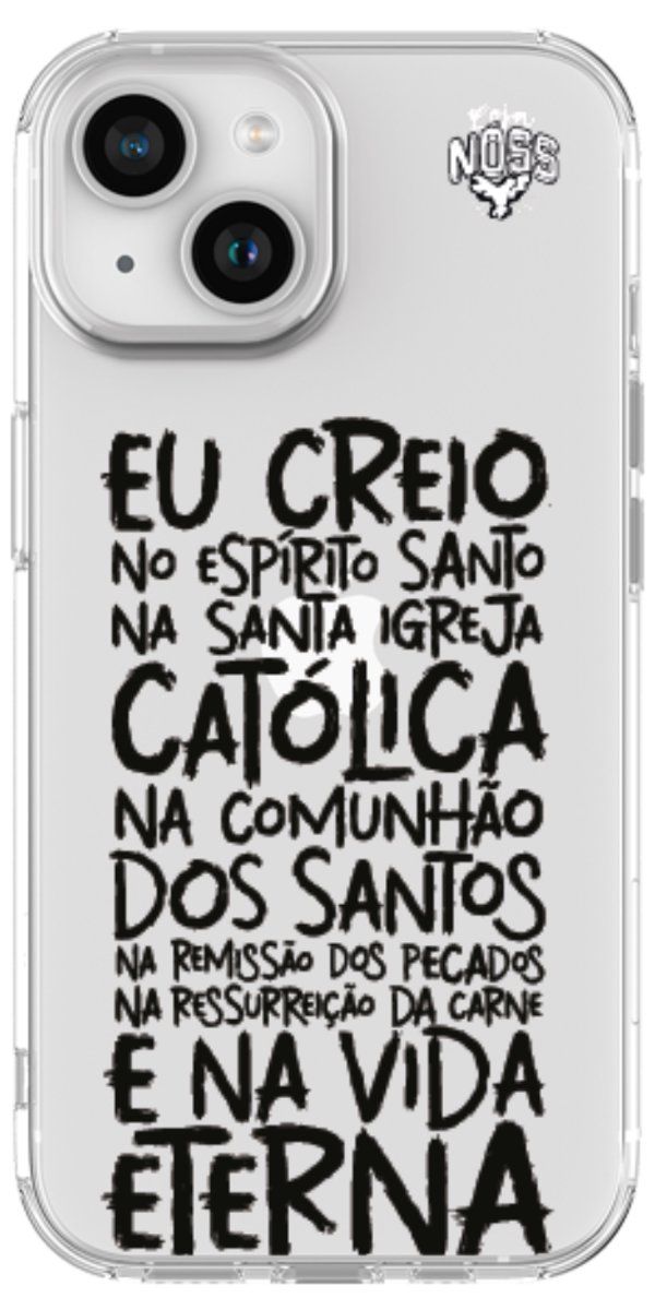 Capinha Para Celular Oração eu Creio