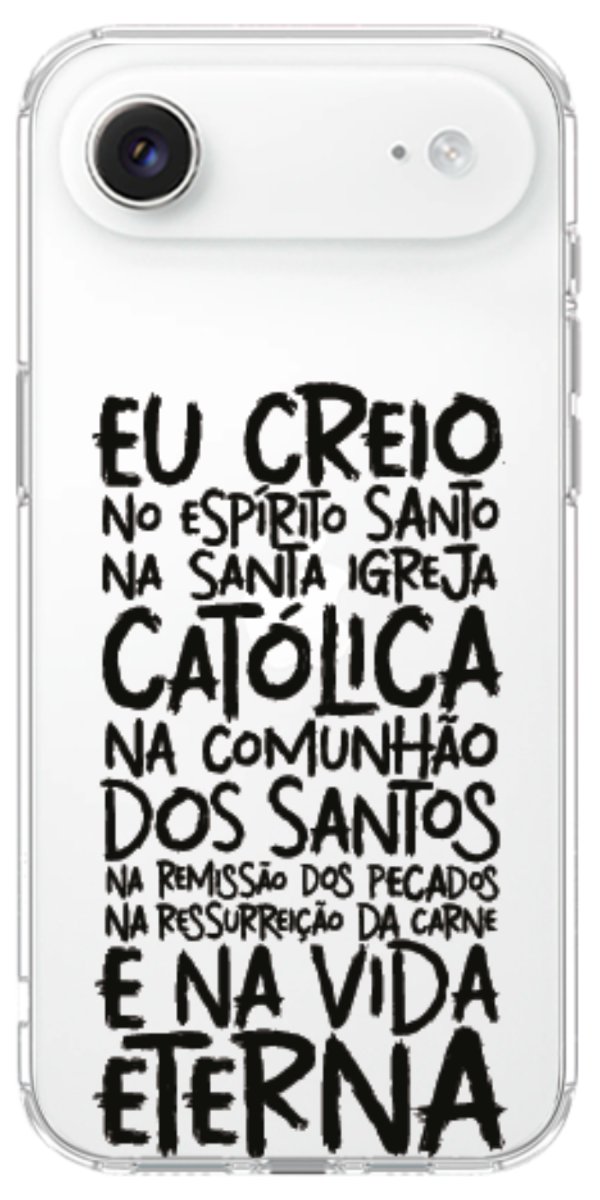 Capinha Para Celular Oração eu Creio