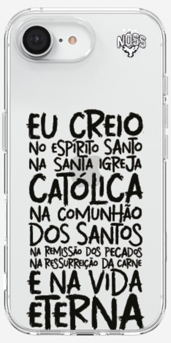 Capinha Para Celular Oração eu Creio