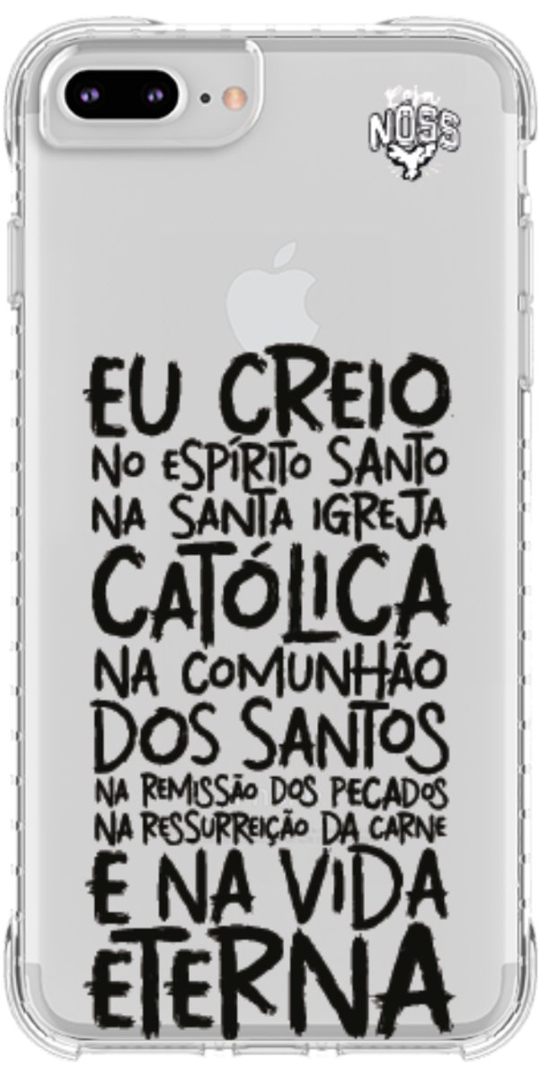 Capinha Para Celular Oração eu Creio