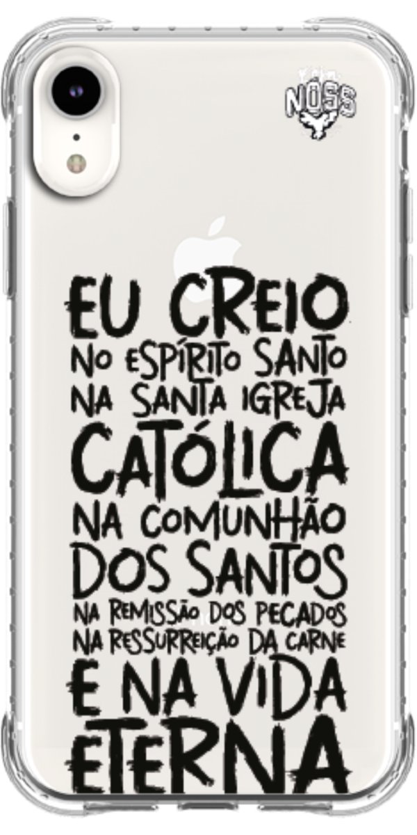 Capinha Para Celular Oração eu Creio