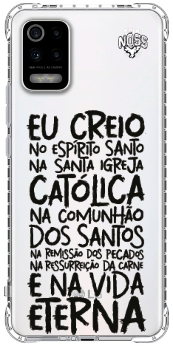 Capinha Para Celular Oração eu Creio