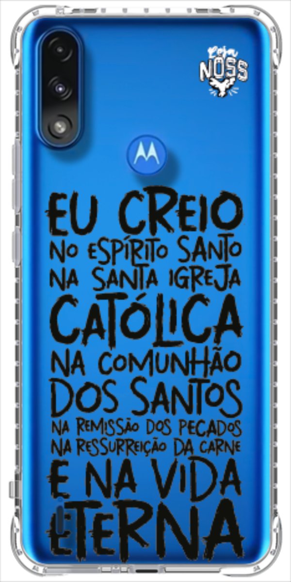 Capinha Para Celular Oração eu Creio