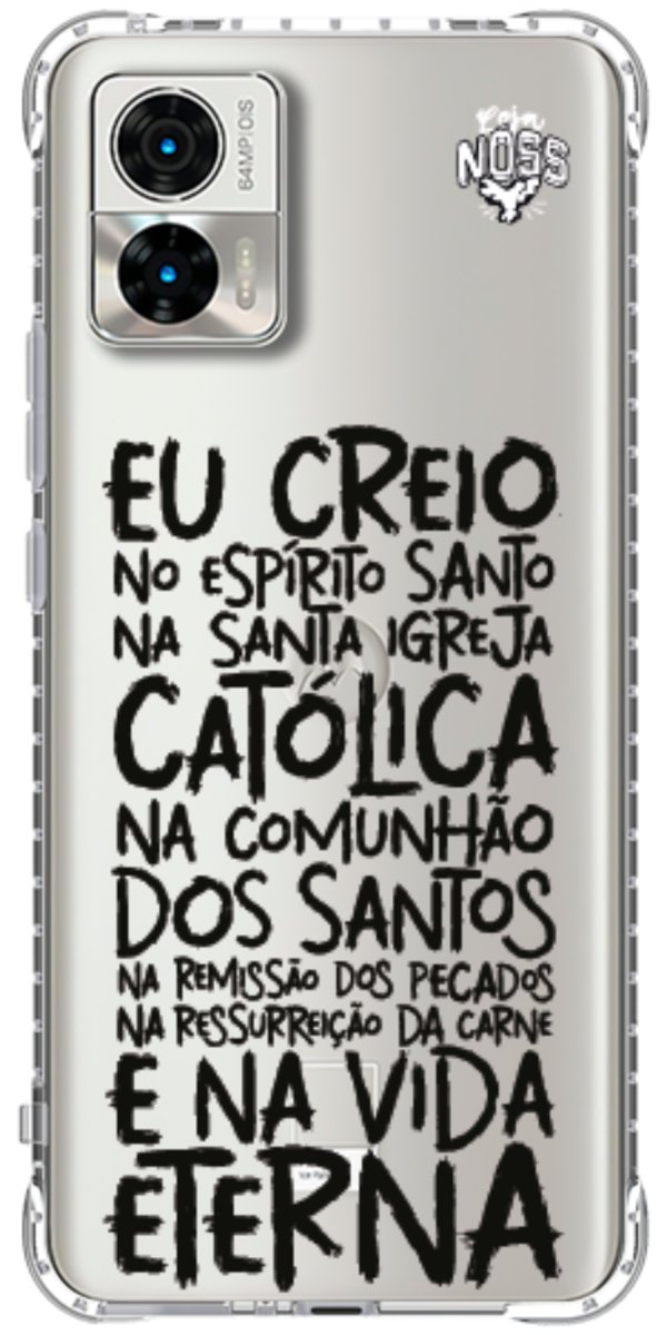 Capinha Para Celular Oração eu Creio