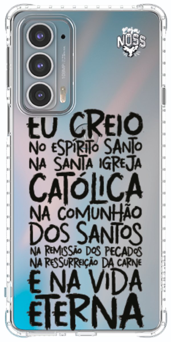 Capinha Para Celular Oração eu Creio