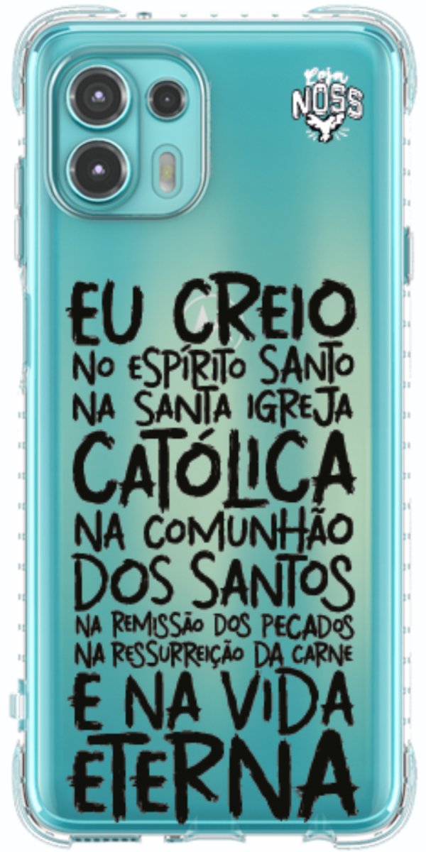 Capinha Para Celular Oração eu Creio