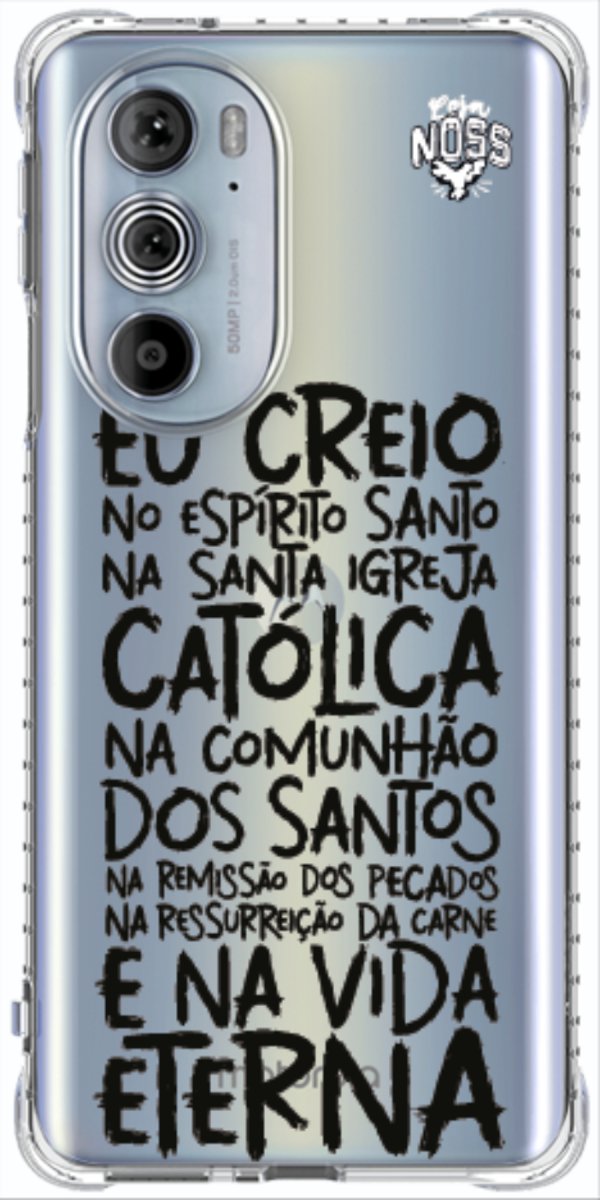 Capinha Para Celular Oração eu Creio