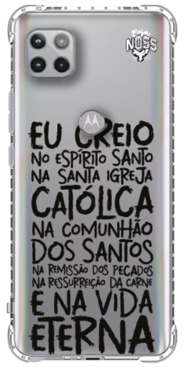 Capinha Para Celular Oração eu Creio