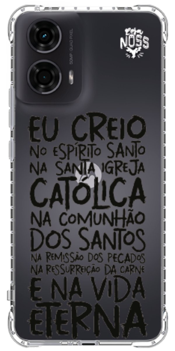 Capinha Para Celular Oração eu Creio