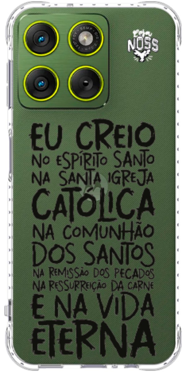 Capinha Para Celular Oração eu Creio