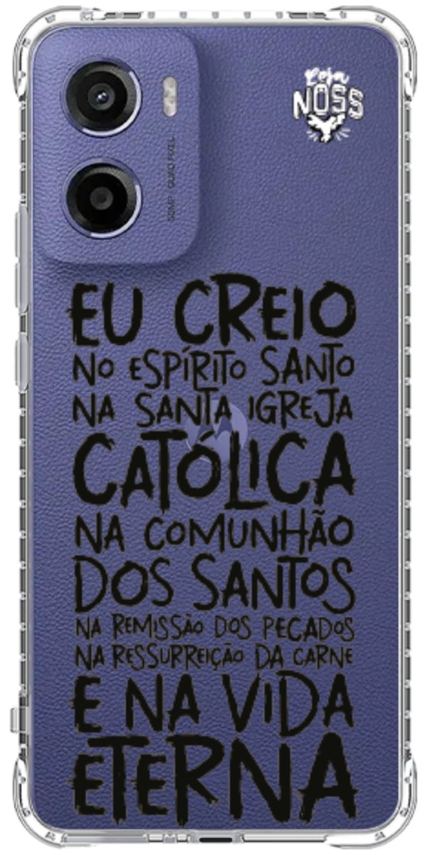 Capinha Para Celular Oração eu Creio