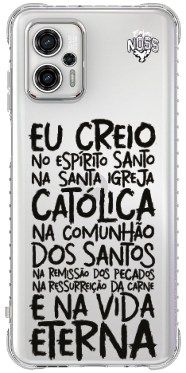 Capinha Para Celular Oração eu Creio