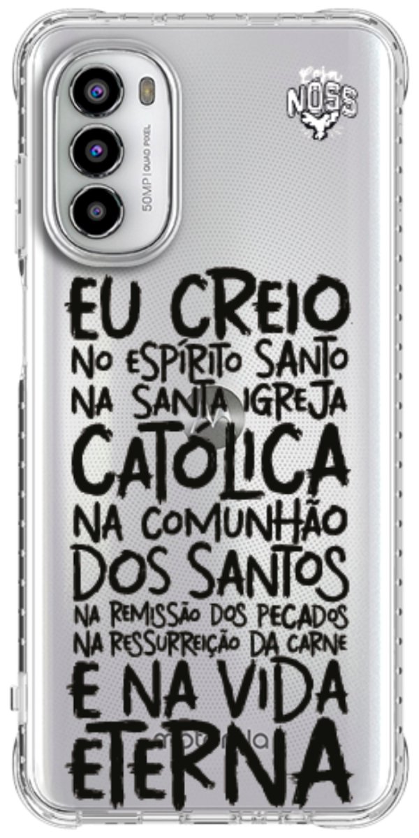 Capinha Para Celular Oração eu Creio