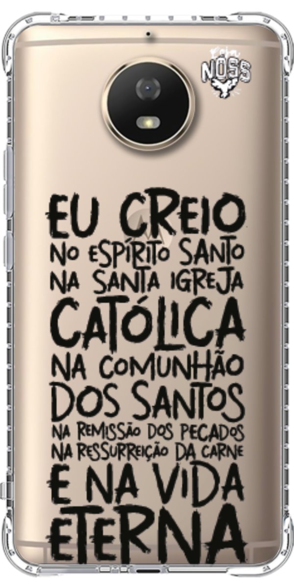 Capinha Para Celular Oração eu Creio