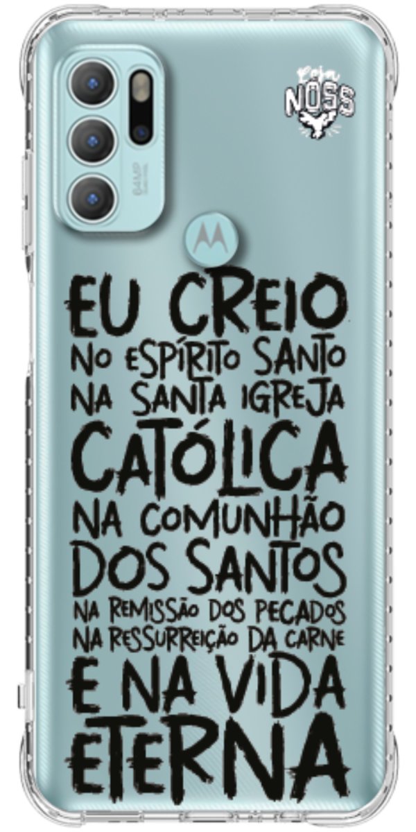 Capinha Para Celular Oração eu Creio