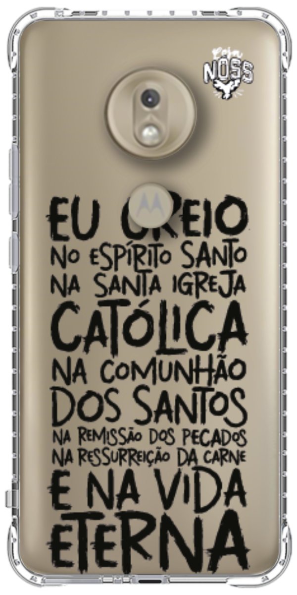 Capinha Para Celular Oração eu Creio