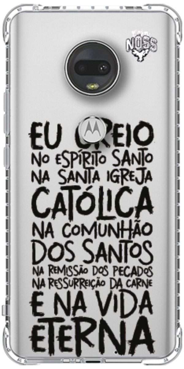 Capinha Para Celular Oração eu Creio