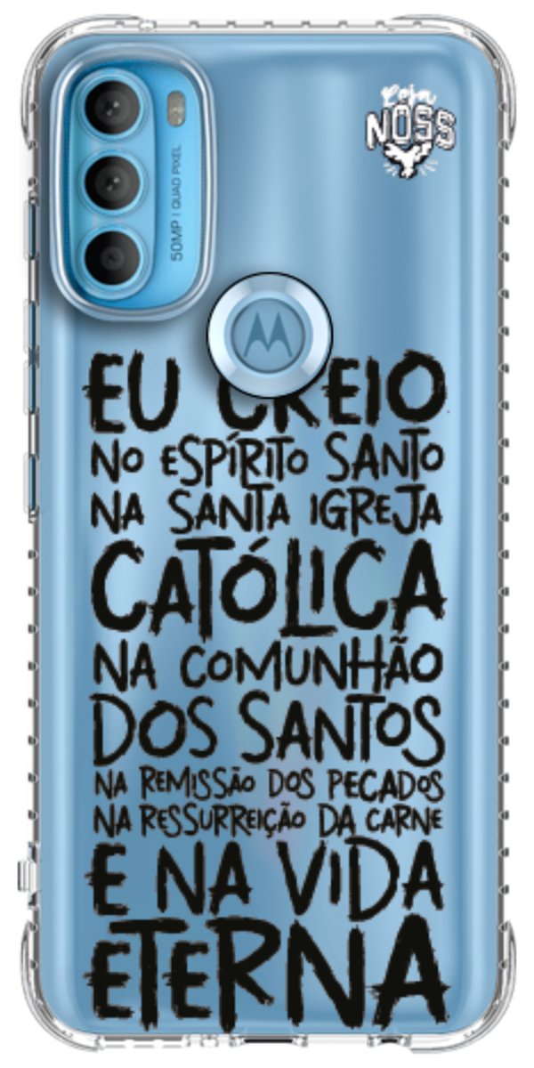 Capinha Para Celular Oração eu Creio