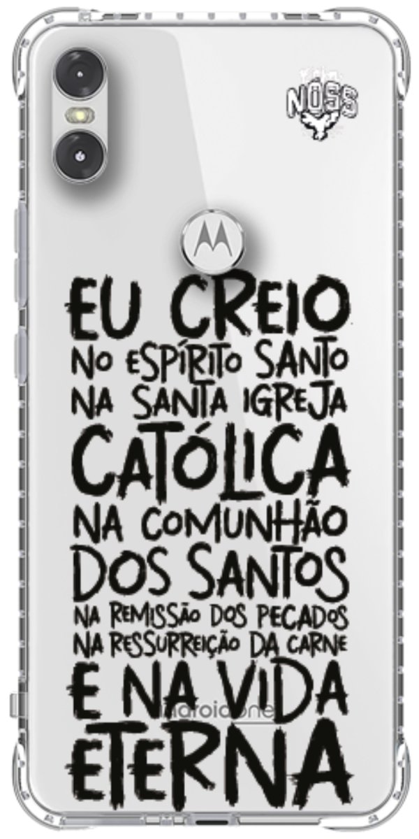 Capinha Para Celular Oração eu Creio