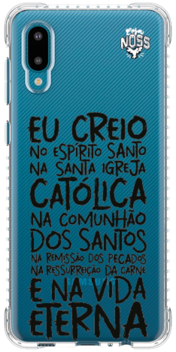 Capinha Para Celular Oração eu Creio
